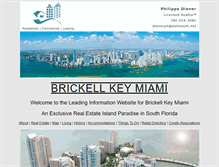 Tablet Screenshot of brickellkeymiami.com